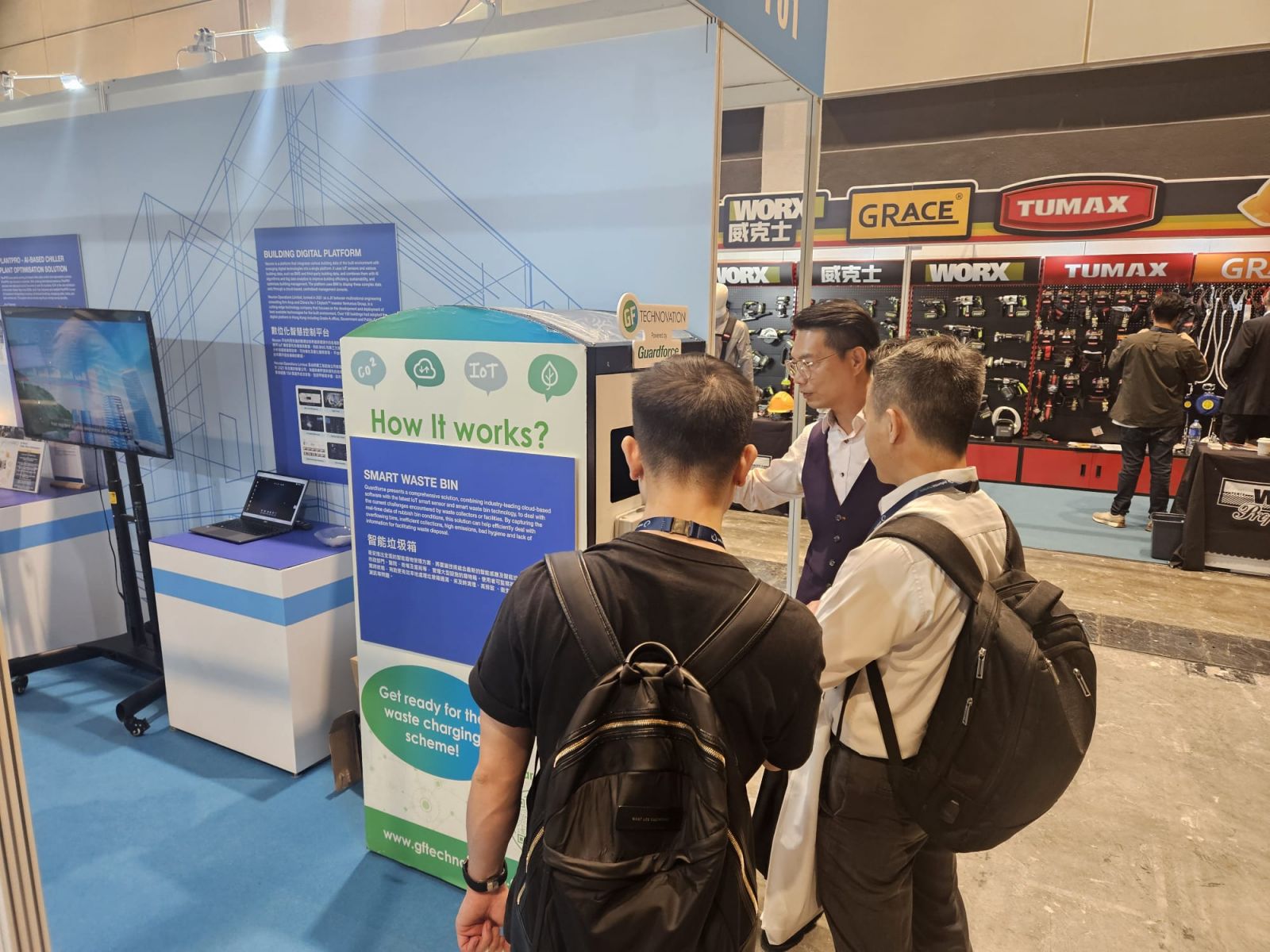 GF Technovation’s Smart Waste Bin Showcased at Build4Asia 2024